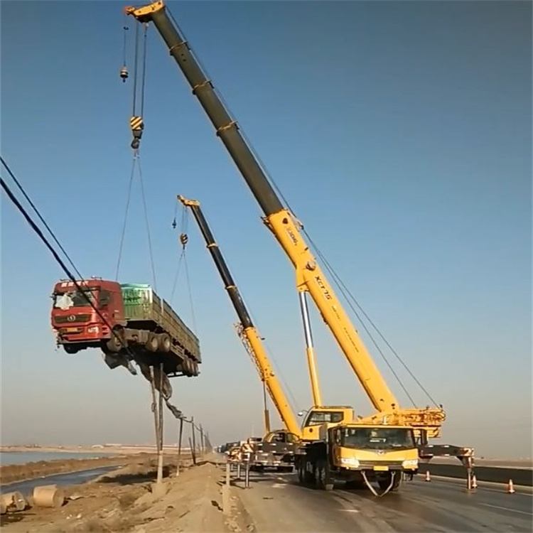 建始吊车怎么吊货车